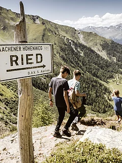 Wanderurlaub im Tiroler Oberland im Sommer