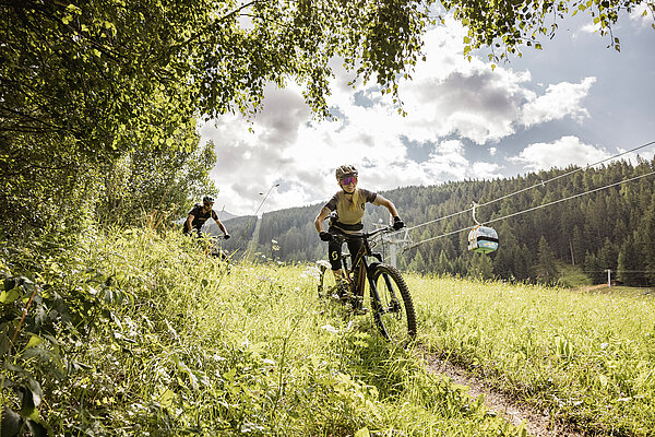 Wild Bachtrail im Tioler Oberland im Sommer